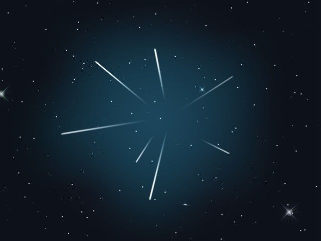 Person using a tripod-mounted optic outdoors under a star-filled sky