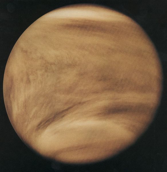 Global view of Venus from NASA Pioneer Orbiter mission