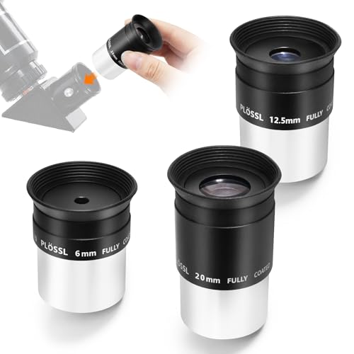 Astromania 6mm 12.5mm 20mm eyepiece set kit