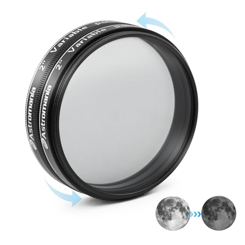 Astromania 2 inch variable grey polarizing moon filter for telescope