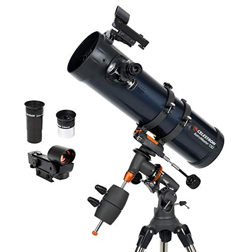 Celestron AstroMaster 130EQ equatorial reflector &mdash; best upgrade telescope under $200