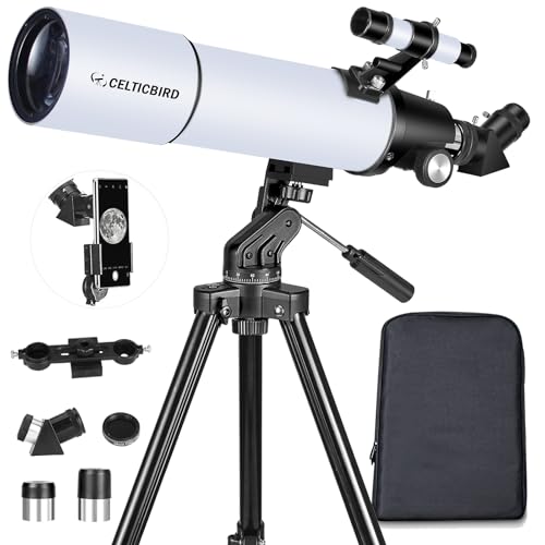 Celticbird 80mm Aperture 600mm Portable Refractor Telescope