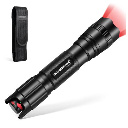 DARKBEAM Red Light Astronomy Flashlight
