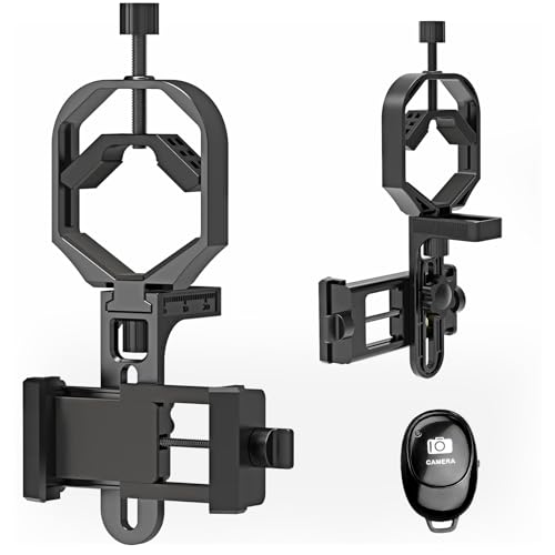 Gosky Universal Spotting Scope Phone Adapter — precision 3-axis alignment for digiscoping
