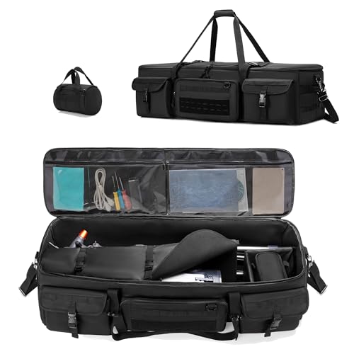 HODRANT 40 inch telescope carrying case with multiple handles
