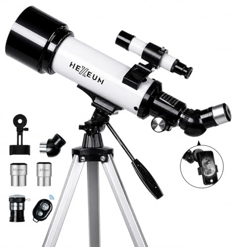 Koolpte 70mm Aperture 500mm Portable Refractor Telescope