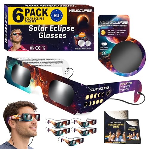 Lunt Solar eclipse glasses 5-pack